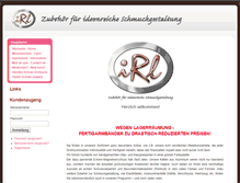 Tablet Screenshot of irl-schmuckzubehoer.de